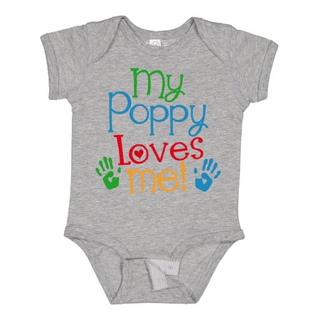 Inktastic My Poppy Loves Me Gift Baby Boy or Baby Girl Bodysuit
Inktastic My Poppy Loves Me Gift Baby Boy or Baby Girl Bodysuit