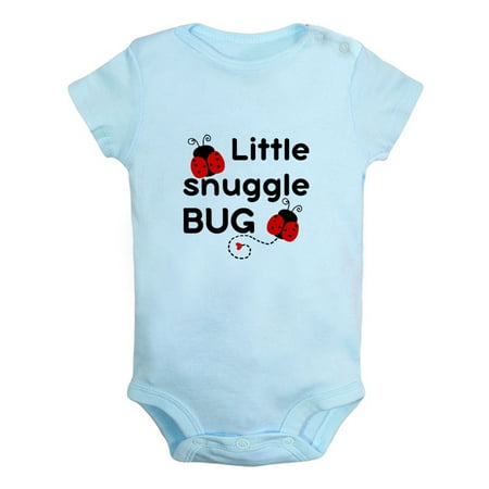 Little Snuggle Bug Funny Rompers For Babies Newborn Baby Unisex Bodysuits Infant Jumpsuits Toddler 0-12 Months Kids One-Piece Oufits (Blue 12-18 Months) 
Little Snuggle Bug Funny Rompers For Babies Newborn Baby Unisex Bodysuits Infant Jumpsuits Toddler 0-12 Months Kids One-Piece Oufits (Blue 12-18 Months)