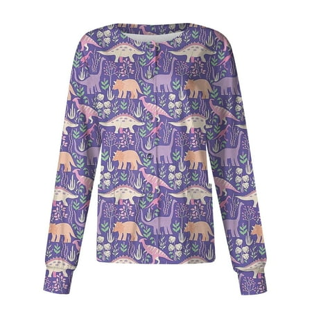Taymeis Women s Printed Scrub Jackets Long Sleeve Scrub Tops Graphic Cartoon Printed Snap Front Nursing Jackets for Nurses Light Purple XL
Taymeis Women s Printed Scrub Jackets Long Sleeve Scrub Tops Graphic Cartoon Printed Snap Front Nursing Jackets for Nurses Light Purple XL