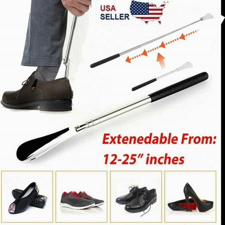 Long Handled Shoe Horn (25 Inch) - Stainless Steel Shoe Horn for Men Women and Kids
Long Handled Shoe Horn (25 Inch) - Stainless Steel Shoe Horn for Men Women and Kids
