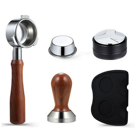 54MM for 8 Series Wood Handle Stainless Steel Coffee Espresso Machine Set of 5
54MM for 8 Series Wood Handle Stainless Steel Coffee Espresso Machine Set of 5