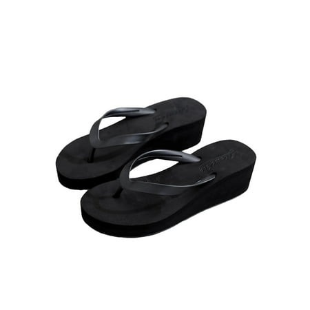 Tenmix Womens Flip Flops Beach Thong Sandals Summer Platform Sandal Wedge Slide Slippers Ladies Slip On Non-Slip Slides Black 4.5
Tenmix Womens Flip Flops Beach Thong Sandals Summer Platform Sandal Wedge Slide Slippers Ladies Slip On Non-Slip Slides Black 4.5