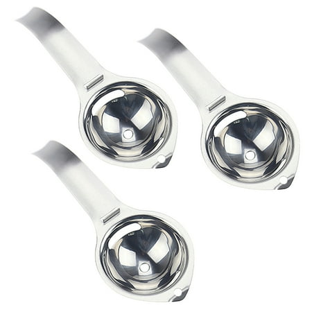 3pcs Stainless Steel Egg Separator Extractor Whites Yolk Filter Egg Divider Sieve with Handle Kitchen Gadget Cooking Accessories
3pcs Stainless Steel Egg Separator Extractor Whites Yolk Filter Egg Divider Sieve with Handle Kitchen Gadget Cooking Accessories