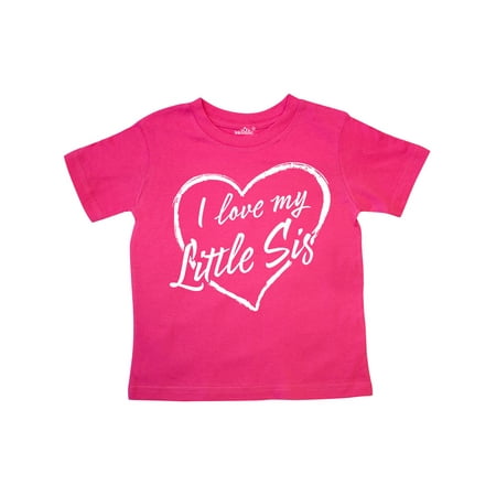 Inktastic I Love My Little Sis in White Chalk Heart Gift Toddler Boy or Toddler Girl T-Shirt
Inktastic I Love My Little Sis in White Chalk Heart Gift Toddler Boy or Toddler Girl T-Shirt