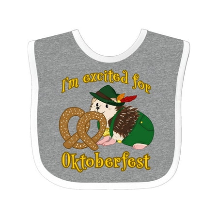 Inktastic I m Excited for Oktoberfest with Cute Hedgehog Gift Baby Boy or Baby Girl Bib
Inktastic I m Excited for Oktoberfest with Cute Hedgehog Gift Baby Boy or Baby Girl Bib