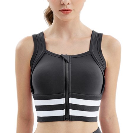 Flcivsh Sports Yoga Bra Women S Push Up Brassiere Zipper Sport Top Crop Fitness Bra Running Vest Yoga Gym Sportswear Black XL
Flcivsh Sports Yoga Bra Women S Push Up Brassiere Zipper Sport Top Crop Fitness Bra Running Vest Yoga Gym Sportswear Black XL