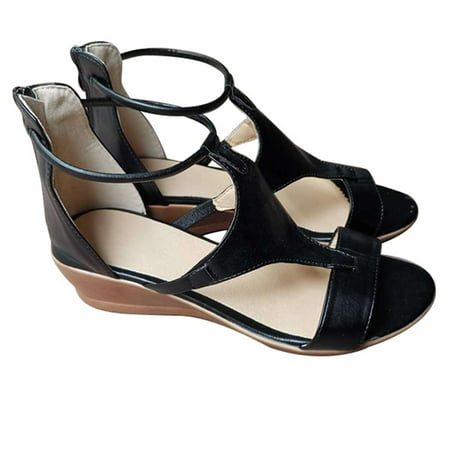 New Fashion Versatile Slope Heel Women\ s Shoes Open Toe Casual Platform Sandals For Women New
New Fashion Versatile Slope Heel Women\ s Shoes Open Toe Casual Platform Sandals For Women New