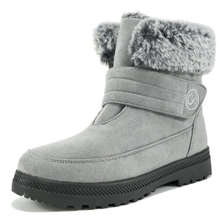 Womens Winter Ankle Boots Warm Thickened Faux Fur Lined Waterproof Outdoor Booties Hook and Loop Walking Shoes
Womens Winter Ankle Boots Warm Thickened Faux Fur Lined Waterproof Outdoor Booties Hook and Loop Walking Shoes