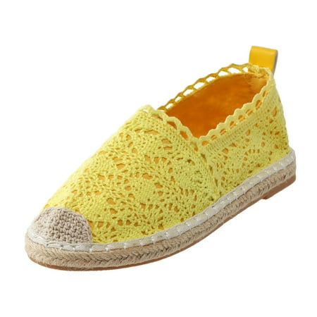 HGWXX7 Women Hollow Platform Casual Shoes Solid Color Breathable Flats Espadrilles Fall Shoes
HGWXX7 Women Hollow Platform Casual Shoes Solid Color Breathable Flats Espadrilles Fall Shoes