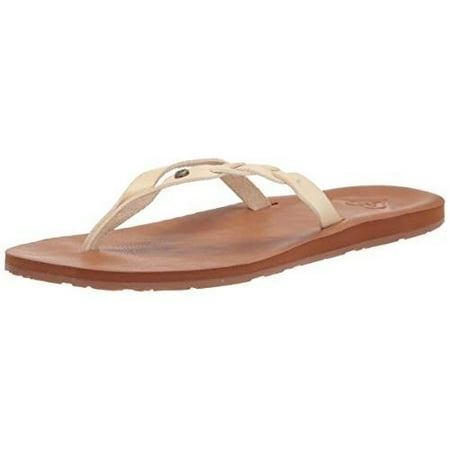 Roxy Women s Liza Flip Flop Sandal OCHRE