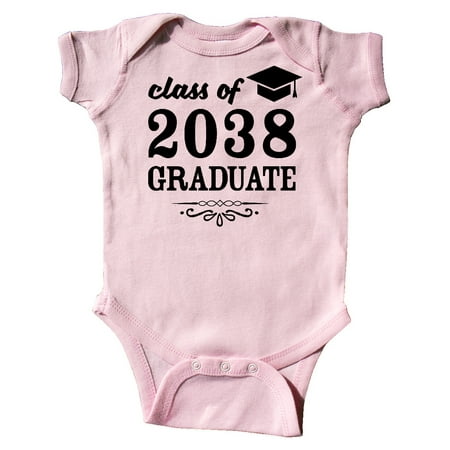 Inktastic Class of 2038 Graduate with Graduation Cap Gift Baby Boy or Baby Girl Bodysuit
Inktastic Class of 2038 Graduate with Graduation Cap Gift Baby Boy or Baby Girl Bodysuit