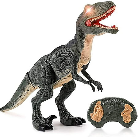 HINDUNY Remote Control R C Walking Dinosaur Toy With Shaking Head Light Up Eyes & Sounds Velociraptor Gift For Kids Amazon Platform Banned
HINDUNY Remote Control R C Walking Dinosaur Toy With Shaking Head Light Up Eyes & Sounds Velociraptor Gift For Kids Amazon Platform Banned