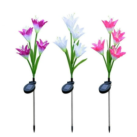 Solar Light Lily Flower Led Decorative Light Simulation Lily Waterproof Colorful Lights Outdoor Lawn Decoration
Solar Light Lily Flower Led Decorative Light Simulation Lily Waterproof Colorful Lights Outdoor Lawn Decoration