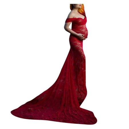 Taqqpue Womens Off the Shoulder Maternity Dress for Photoshot Baby Shower Wedding Guest Sleeveless Slim Fit Lace Gown Flowy Ruffle Stretchy Long Maxi Dress Photography Pregnancy Dresses
Taqqpue Womens Off the Shoulder Maternity Dress for Photoshot Baby Shower Wedding Guest Sleeveless Slim Fit Lace Gown Flowy Ruffle Stretchy Long Maxi Dress Photography Pregnancy Dresses