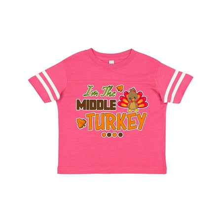 Inktastic Thanksgiving Im the Middle Turkey Gift Toddler Boy or Toddler Girl T-Shirt
Inktastic Thanksgiving Im the Middle Turkey Gift Toddler Boy or Toddler Girl T-Shirt