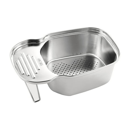 Sink Strainer Basket Metal Fruit Washing Bowl For Vegetable Kitchen Sink Basket Storage Rack Kitchen Waste Drain Basket
Sink Strainer Basket Metal Fruit Washing Bowl For Vegetable Kitchen Sink Basket Storage Rack Kitchen Waste Drain Basket