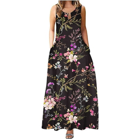 Dresses Summer Dress women S Summer Fashion Short Sleeve Solid Camisole Suspenders Round Neckpullover Dress Black M
Dresses Summer Dress women S Summer Fashion Short Sleeve Solid Camisole Suspenders Round Neckpullover Dress Black M
