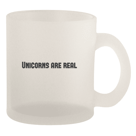 Unicorns Are Real - 10oz Frosted Coffee Mug Cup Frosted