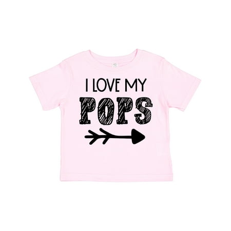 Inktastic I Love My Pops with Arrow Gift Toddler Boy or Toddler Girl T-Shirt
Inktastic I Love My Pops with Arrow Gift Toddler Boy or Toddler Girl T-Shirt