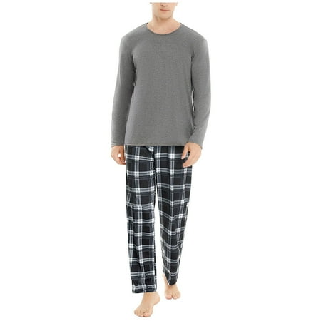 FZM Mens Four Seasons Fashion Leisure Soft Home Solid Color Shirt Pants Pajama Set Home Service Two Piece Set
FZM Mens Four Seasons Fashion Leisure Soft Home Solid Color Shirt Pants Pajama Set Home Service Two Piece Set