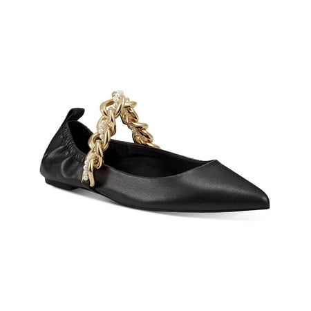 INC Womens Anya Chain Slip On Ballet Flats