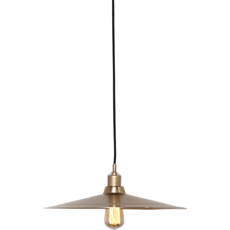 Grain Pendant – Brass by Brendan Ravenhill