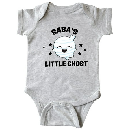 Inktastic Cute Saba s Little Ghost with Stars Gift Baby Girl Bodysuit