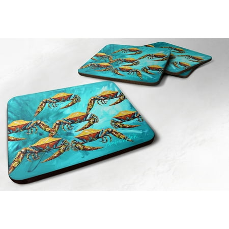 Carolines Treasures MW1140FC Crab Lotta Crabs Foam Coaster Set of 4 3 1/2 x 3 1/2 multicolor
Carolines Treasures MW1140FC Crab Lotta Crabs Foam Coaster Set of 4 3 1/2 x 3 1/2 multicolor