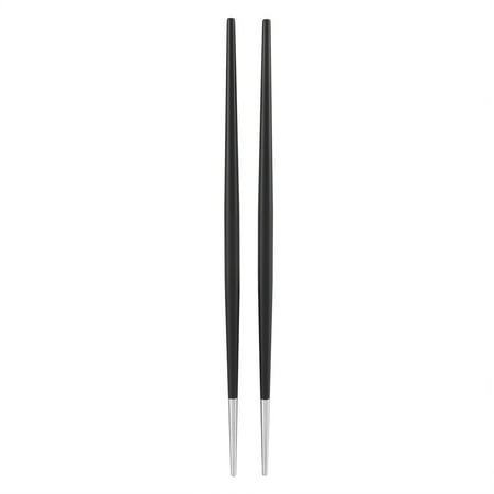 304 Stainless Steel Chopstick Japanese Sushi Chopsticks Tableware Set(Silver Black) 
304 Stainless Steel Chopstick Japanese Sushi Chopsticks Tableware Set(Silver Black)