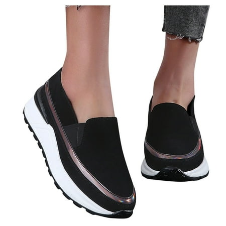 f21 Fashion Women s Casual Shoes Breathable Slip-on Flats Outdoor Leisure Sneakers Platform Loafers for Women Size 6.5-7 Black Wide
f21 Fashion Women s Casual Shoes Breathable Slip-on Flats Outdoor Leisure Sneakers Platform Loafers for Women Size 6.5-7 Black Wide