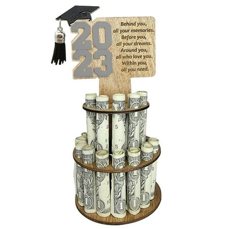 2023 New Tiered Graduation Greeting Money Card Holder with 25 Holes 2 Lay Unique Money Holder Cash Gift Ideas for Graduation Party Supplies Card Box Class of 2023 Gifts (Money NOT Include)
2023 New Tiered Graduation Greeting Money Card Holder with 25 Holes 2 Lay Unique Money Holder Cash Gift Ideas for Graduation Party Supplies Card Box Class of 2023 Gifts (Money NOT Include)