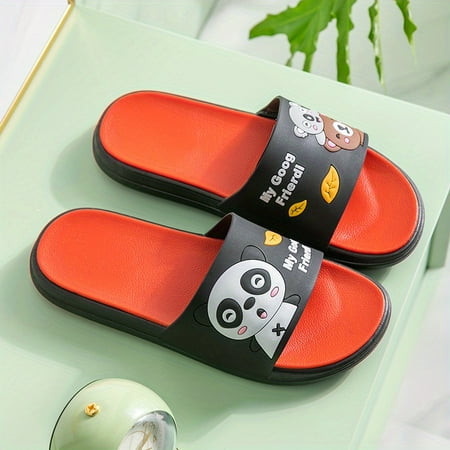 Slides Casual Lightweight Non Slip Slippers Open Toe Shoes With Cartoon Decor For Indoor Outdoor Beach Shower Spring And Summer
Slides Casual Lightweight Non Slip Slippers Open Toe Shoes With Cartoon Decor For Indoor Outdoor Beach Shower Spring And Summer