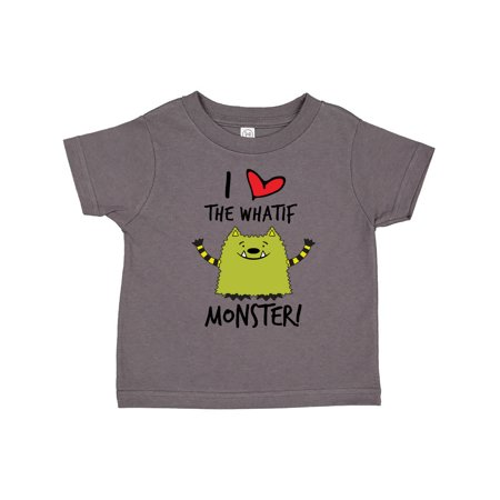 Inktastic I Love the WhatIf Monster Gift Toddler Boy or Toddler Girl T-Shirt