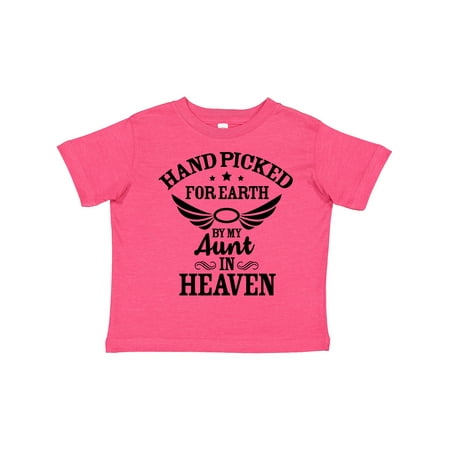 Inktastic Handpicked for Earth by My Aunt in Heaven with Angel Wings Gift Toddler Boy or Toddler Girl T-Shirt 
Inktastic Handpicked for Earth by My Aunt in Heaven with Angel Wings Gift Toddler Boy or Toddler Girl T-Shirt