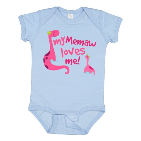 Inktastic My Memaw Loves Me Gift Baby Girl Bodysuit
Inktastic My Memaw Loves Me Gift Baby Girl Bodysuit