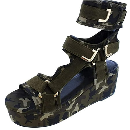 Fidelma Women s sandals Women s Wedge Sandals Toe Buckle Sandals Summer Beach Sandals Exposed Toe Shoes Green-43
Fidelma Women s sandals Women s Wedge Sandals Toe Buckle Sandals Summer Beach Sandals Exposed Toe Shoes Green-43