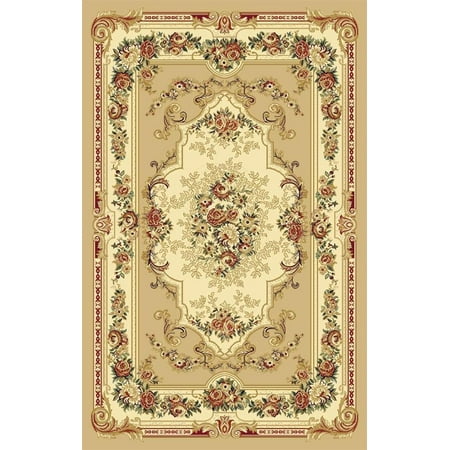 Persian Rugs 2857 Beige Victorian Oriental area rug