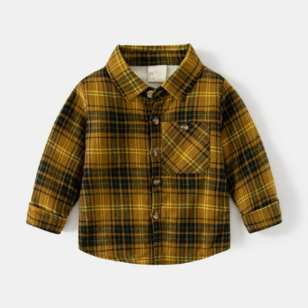 ZMHEGW Toddler Jackets Boys Winter Long Sleeve Thicken Shirt Tops Outwear For Babys Clothes Plaid Kids Coats
ZMHEGW Toddler Jackets Boys Winter Long Sleeve Thicken Shirt Tops Outwear For Babys Clothes Plaid Kids Coats