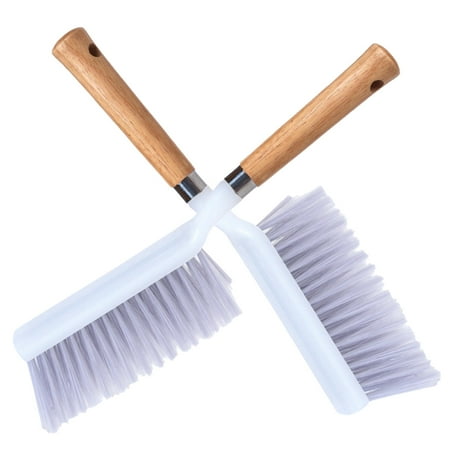Bed Dusting Cleaning Brush with Wooden Handle-Soft Bristles for Cleaning Car Bed Couch