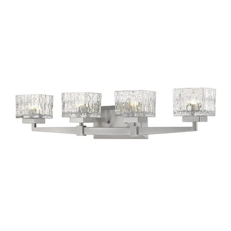 4 Light Vanity Light Fixture in Metropolitan Style 29.5 inches Wide By 6.5 inches High-Brushed Nickel Finish Bailey Street Home 372-Bel-2959004
4 Light Vanity Light Fixture in Metropolitan Style 29.5 inches Wide By 6.5 inches High-Brushed Nickel Finish Bailey Street Home 372-Bel-2959004