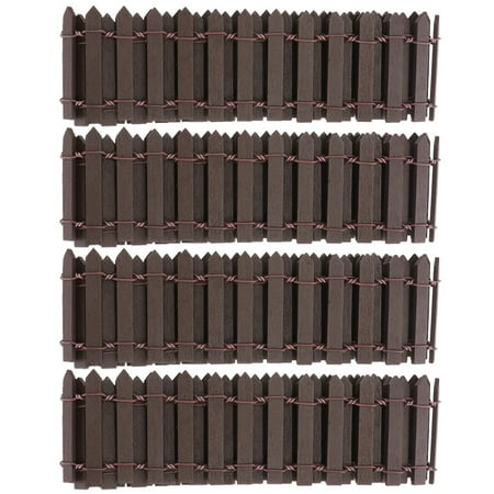 4Pcs Miniature Garden Fence Decorative Small Wooden Fence Flexible Miniature Fence
4Pcs Miniature Garden Fence Decorative Small Wooden Fence Flexible Miniature Fence