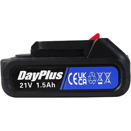 21V 1500mAh Battery for Dayplus Cordless Reciprocating Saw/Cordless Chainsaw Electric Rechargeable Li-ion Battery (ONLY 1pcs Battery)
21V 1500mAh Battery for Dayplus Cordless Reciprocating Saw/Cordless Chainsaw Electric Rechargeable Li-ion Battery (ONLY 1pcs Battery)