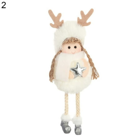 GIFZES Hanging Pendant Angel Design Fine Texture Plush Christmas Angel Doll for Xmas
GIFZES Hanging Pendant Angel Design Fine Texture Plush Christmas Angel Doll for Xmas