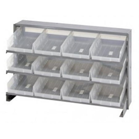 Bench Rack with 12 Bins