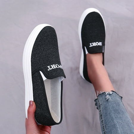 ERTUTUYI Fashion Women s Casual Shoes Breathable Slip-on Flats Outdoor Leisure Shoes Black 41
ERTUTUYI Fashion Women s Casual Shoes Breathable Slip-on Flats Outdoor Leisure Shoes Black 41
