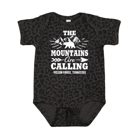 Inktastic Pigeon Forge Tennessee the Mountains Are Calling Gift Baby Boy or Baby Girl Bodysuit
Inktastic Pigeon Forge Tennessee the Mountains Are Calling Gift Baby Boy or Baby Girl Bodysuit