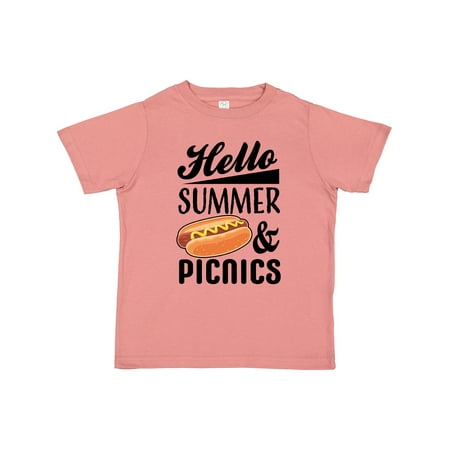 Inktastic Hello Summer and Picnics with Hot Dog Gift Toddler Boy or Toddler Girl T-Shirt
Inktastic Hello Summer and Picnics with Hot Dog Gift Toddler Boy or Toddler Girl T-Shirt