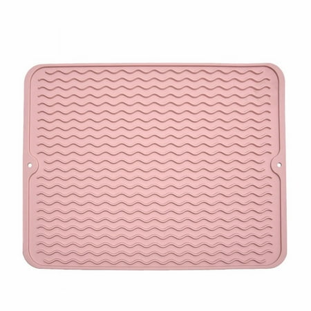 Mishuowoti Silicone Dish Drying Mat For Multiple Usage Easy Clean Heat Silicone Mat For Kitchen Counter Or Sink Refrigerator Or Drawer Liner
Mishuowoti Silicone Dish Drying Mat For Multiple Usage Easy Clean Heat Silicone Mat For Kitchen Counter Or Sink Refrigerator Or Drawer Liner