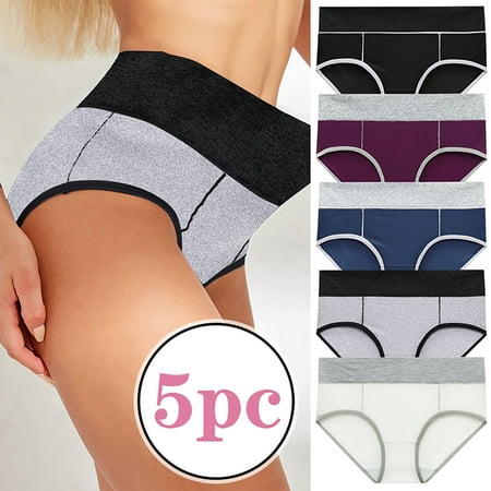 Qcmgmg Women High Waisted Breathable Solid Color Panties Women s Cotton Sexy Stretch Underwear
Qcmgmg Women High Waisted Breathable Solid Color Panties Women s Cotton Sexy Stretch Underwear