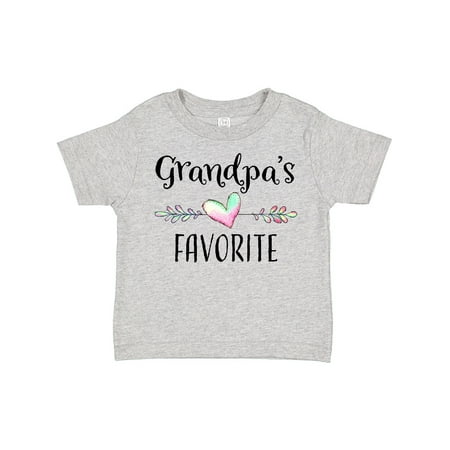 Inktastic Grandpas Favorite- Heart Grandchild Gift Toddler Boy or Toddler Girl T-Shirt
Inktastic Grandpas Favorite- Heart Grandchild Gift Toddler Boy or Toddler Girl T-Shirt